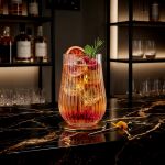 Jogo com 2 Copos de Cristal Para Água 450 ml Tulipa Optic Bohemia