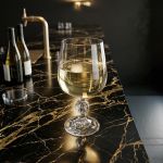 Jogo com 2 Taças De Cristal Para Vinho Branco 190 ml Claudia Bohemia