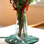 Vaso Decorativo de Cristal Ecológico 305 mm Waterfall Bohemia