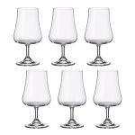 Taça De Cristal Bohemia Para Cerveja 505 ml Iduna 6 Peças