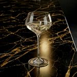 Jogo com 6 Taças de Cristal Para Vinho Branco Linha Megan 300 ml Bohemia