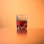 Jogo 2 Copos de Cristal Para Shot ou Tequila 60 ml Trio Bohemia