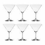 Taça de Cristal Bohemia Para Martini 290 ml Lara 6 Peças