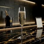 Taça De Cristal Bohemia Para Champanhe 220 ml Lara 6 Peças
