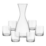 Jogo de Decanter e Copos Baixos Bohemia