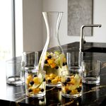 Jogo de Decanter e Copos Baixos Bohemia