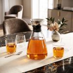 Garrafa de Vidro Borossilicato Fracalanza Com Tampa 1200 ml Annecy 1 Peça