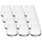 Jogo com 12 Copos de Cristal Para Whisky 320 ml Linha Ardea Bohemia
