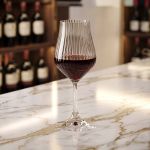 Jogo 6 Taças de Cristal Para Água ou Vinho 450 ml Tulipa Optic Bohemia