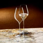 Taça de Cristal Soprada à Boca Ultraleve Lehmann Para Champanhe 430 ml N°4 2 Peças