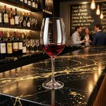 Jogo com 6 Taças de Cristal Para Vinho Tinto 450 ml Linha Gastro/Colibri