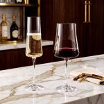 Jogo 12 Taças De Cristal Para Champagne e Vinho Xtra Bohemia