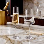 Jogo com 12 Taças De Cristal Linha Xtra Bohemia