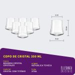 Jogo de Copos e Taças de Cristal Bohemia Xtra 36 Peças