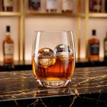 Jogo com 6 Copos de Cristal Para Whisky 300 ml Club Bohemia