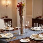 Vaso Decorativo de Cristal Ecológico Bojudo 340 mm Bohemia
