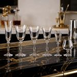 Jogo Com 36 Taças De Cristal da Linha Angela Bohemia