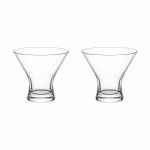 Copo de Cristal Bohemia 140 ml Mini Cocktail 2 Peças