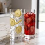 Copo De Cristal Bohemia Para Água e Suco 470 ml Barline 2 Peças