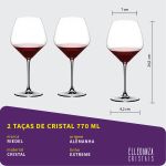 Taça de Cristal Riedel Para Vinho Pinot Noir 770 ml Extreme 2 Peças