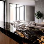 Centro de Mesa em Cristal Bohemia Casablanca 28 cm 1 Peça