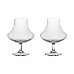Taça de Cristal Bohemia 280 ml Serious Gentleman  2 Peças