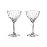 Taça Coupe de Vidro Bormioli Rocco Para Coquetel 240 ml Florian 2 Peças