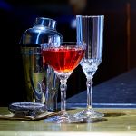Taça Coupe de Vidro Bormioli Rocco Para Coquetel 240 ml Florian 2 Peças
