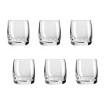 Copo Baixo De Cristal Bohemia Para Shot 60 ml Ideal 6 Peças