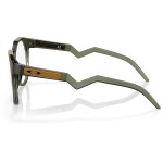 Óculos de Grau Redondo Oakley HSTN RX Olive