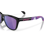 Óculos de Sol Frogskins Range Polished Black Prizm Violet Coleção Psyfrog 