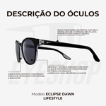 Óculos de Sol Nike Eclipse Dawn EV2046 Black Dark Grey