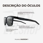 Óculos Sol Nike Radeon 1 FV2404 Anthracite Grey Polar Grey