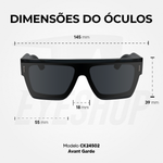 Óculos de Sol Calvin Klein 24502S Brown Mud Green