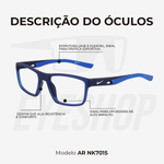 Óculos de Grau Nike 7015 Blue