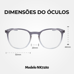 Óculos de Grau Nike 7280 Gunsmoke