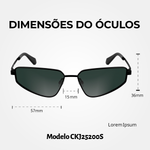 Óculos de Sol Calvin Klein jeans 25200S Black