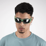 Óculos Oakley Heliostat Matte Transparent Jade Prizm Black