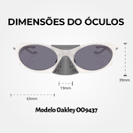 Óculos de Sol Oakley Plantaris Matte Vapor Prizm Grey