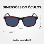 Óculos de Sol Lacoste 997S Havana