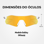 Óculos de Sol Oakley Radar Plate Prizm 24K Polarized 