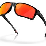 Óculos De Sol Oakley Gibston Xl Matte Black Prizm Ruby Polar