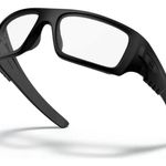 Óculos De Proteção Oakley Si Balístico Det Cord Matte Black Clear