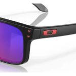 Óculos de Sol Oakley Holbrook Matte Black Red Iridium