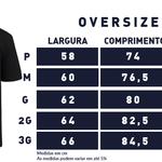 CAMISETA OVERSIZED PRETA - TROPA DO BAK