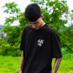 CAMISETA OVERSIZED PRETA - TROPA DO BAK