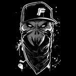 CAMISETA PRETA - CAVEIRA FF