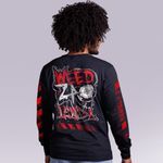 MANGA LONGA PRETA - WEEDZÃO