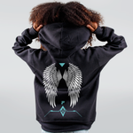 MOLETOM PRETO - ANGELICAL