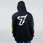 MOLETOM OVERSIZED PRETO - SEVEN PRETA